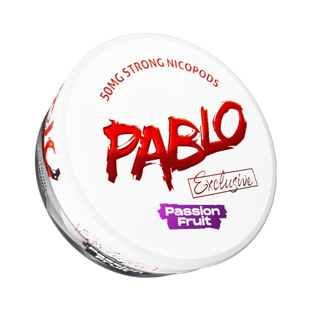 Pablo Snus Nicotine Pouches - Pack of 10. - Passion Fruit