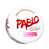 Pablo Snus Nicotine Pouches - Pack of 10. - Strawberry Cheesecake