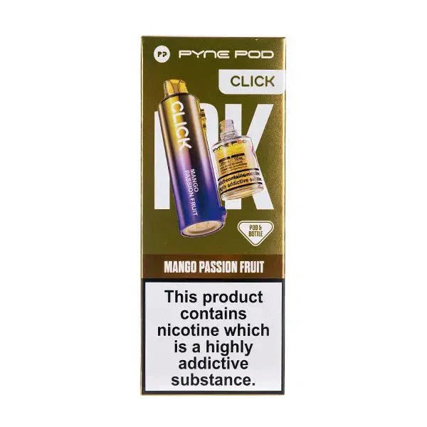 Pyne Pod Click 50k Replacement Pods - Mango Passionfruit - vapeukwholesale