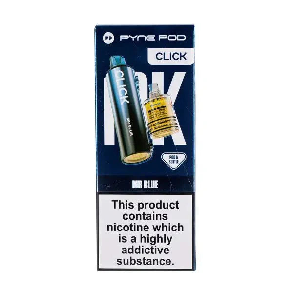 Pyne Pod Click 50k Replacement Pods - Mr Blue - vapeukwholesale