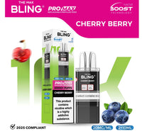 The Bling 10k Pro Max Replacement Pods (BOX OF 5) - Cherry Berry