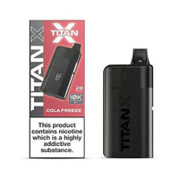 Titan 10000 X Prefilled Vape Pod Kit - Box of 5 - Cola Freeze