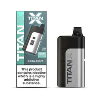 Titan 10000 X Prefilled Vape Pod Kit - Box of 5 - Cool Mint