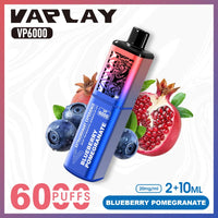 Vaplay VP6000 Prefilled Pod Vape Kit Box of 5 - Blueberry Pomegranate
