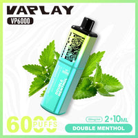 Vaplay VP6000 Prefilled Pod Vape Kit Box of 5 - Double Menthol