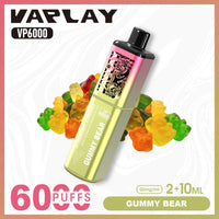 Vaplay VP6000 Prefilled Pod Vape Kit Box of 5 - Gummy Bear