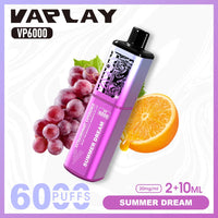 Vaplay VP6000 Prefilled Pod Vape Kit Box of 5 - Summer Dream