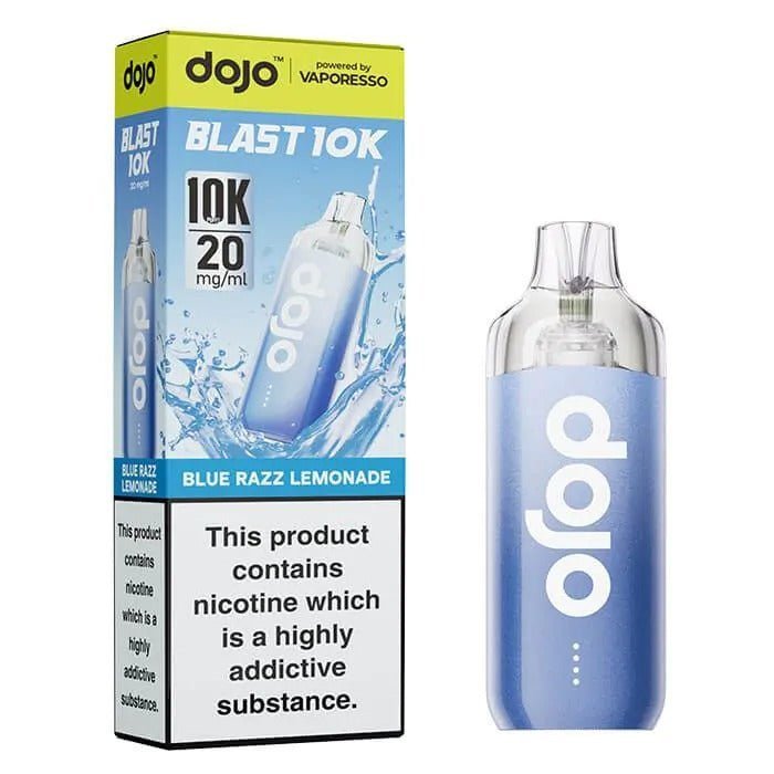 Vaporesso Dojo Blast 10k Prefilled Pod Vape Kit Box of 5 - Blue Razz Lemonade