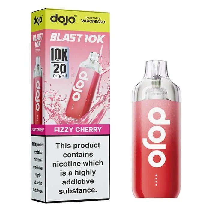 Vaporesso Dojo Blast 10k Prefilled Pod Vape Kit Box of 5 - Fizzy Cherry