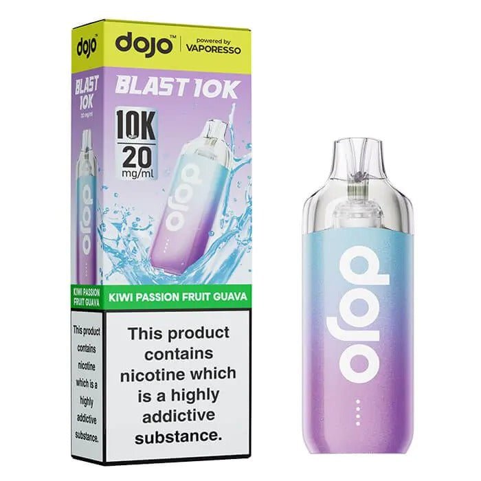 Vaporesso Dojo Blast 10k Prefilled Pod Vape Kit Box of 5 - Kiwi Passion Fruit Guava