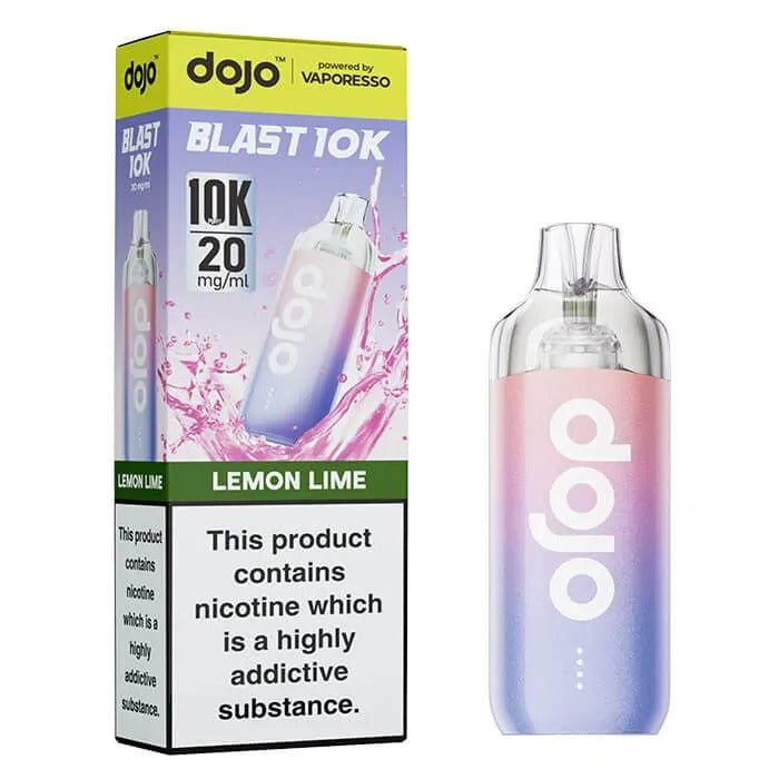 Vaporesso Dojo Blast 10k Prefilled Pod Vape Kit Box of 5 - Lemon Lime