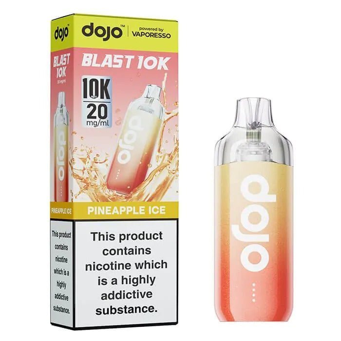 Vaporesso Dojo Blast 10k Prefilled Pod Vape Kit Box of 5 - Pineapple Ice