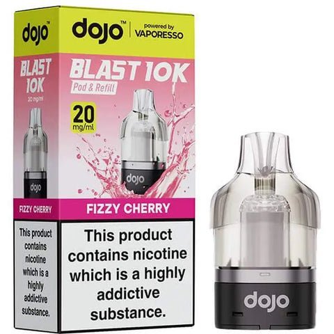 Vaporesso Dojo Blast 10K Prefilled Pods - Fizzy Cherry