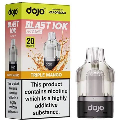 Vaporesso Dojo Blast 10K Prefilled Pods - Triple Mango