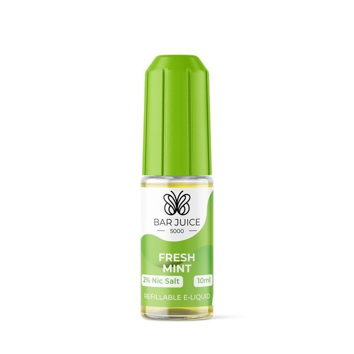 Bar Juice 5000 10ml Nic Salts E - liquids Box of 10 - Fresh Mint