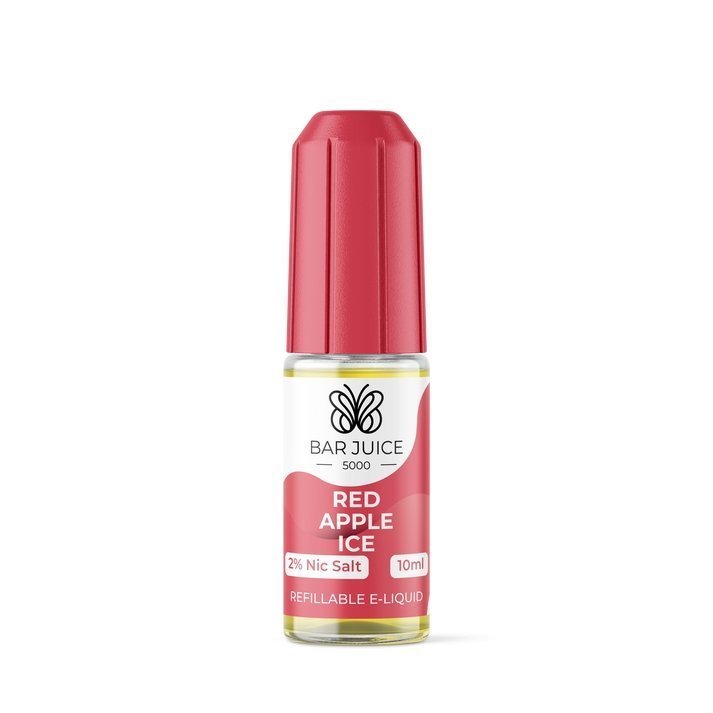 Bar Juice 5000 10ml Nic Salts E - liquids Box of 10 - Red Apple Ice