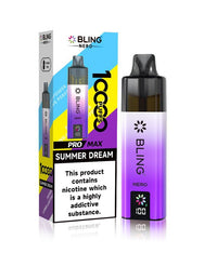 Crystal Bling Nero 10k Vape Kit Box of 5 - Summer Dream