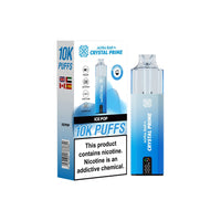 Crystal Prime 10000 Disposable Vape Pack of 5 - Ice Pop