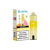 Crystal Prime 10000 Disposable Vape Pack of 5 - Prime Special
