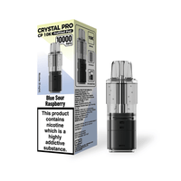 Crystal Pro CP 10k Replacement Pods Box of 5 - Blue Sour Raspberry