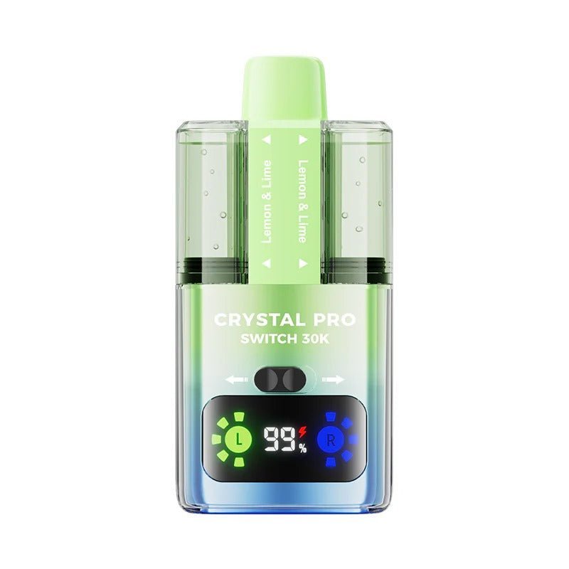 Crystal Pro Switch 30k Pods Box of 5 - Lemon Lime