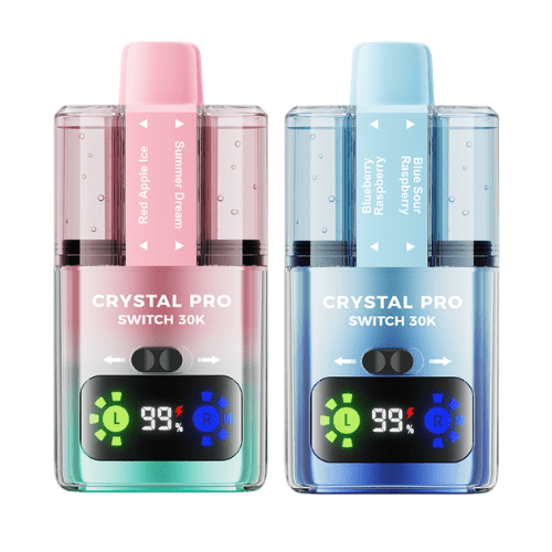Crystal Pro Switch 30k Prefilled Pod Kit Box of 5 - Banana Ice / Strawberry Banana