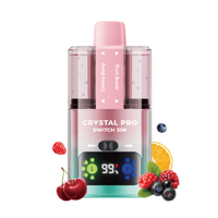 Crystal Pro Switch 30k Prefilled Pod Kit Box of 5 - Cherry Berry / Fruit Bomb