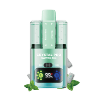 Crystal Pro Switch 30k Prefilled Pod Kit Box of 5 - Fresh Mint / Menthol