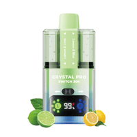 Crystal Pro Switch 30k Prefilled Pod Kit Box of 5 - Lemon Lime / Lemon Lime
