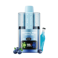 Crystal Pro Switch 30k Prefilled Pod Kit Box of 5 - Mr Blue / Fizzy Blueberry