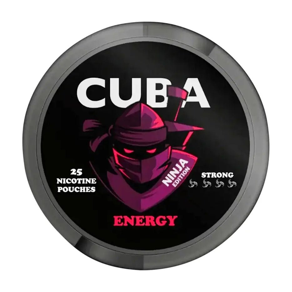 CUBA Ninja Edition Nicotine Pouches Box of 10 - Energy