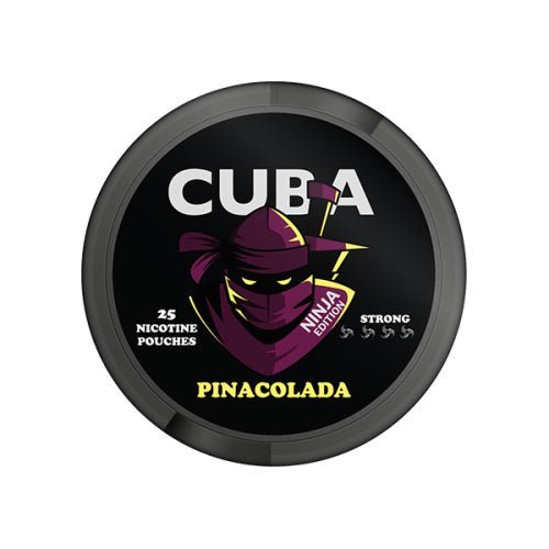 CUBA Ninja Edition Nicotine Pouches Box of 10 - Pinecolada