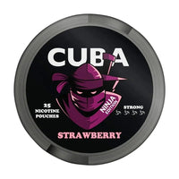 CUBA Ninja Edition Nicotine Pouches Box of 10 - Strawberry