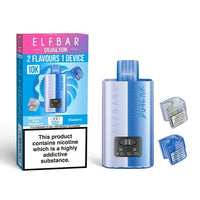 Elf B Dual 10k Pod Vape kit Box of 5 - Blueberry Edition