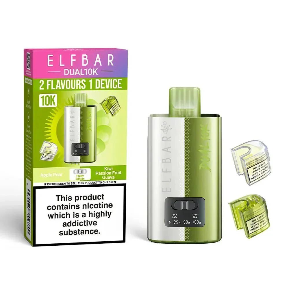 Elf B Dual 10k Pod Vape kit Box of 5 - Fruity Edition