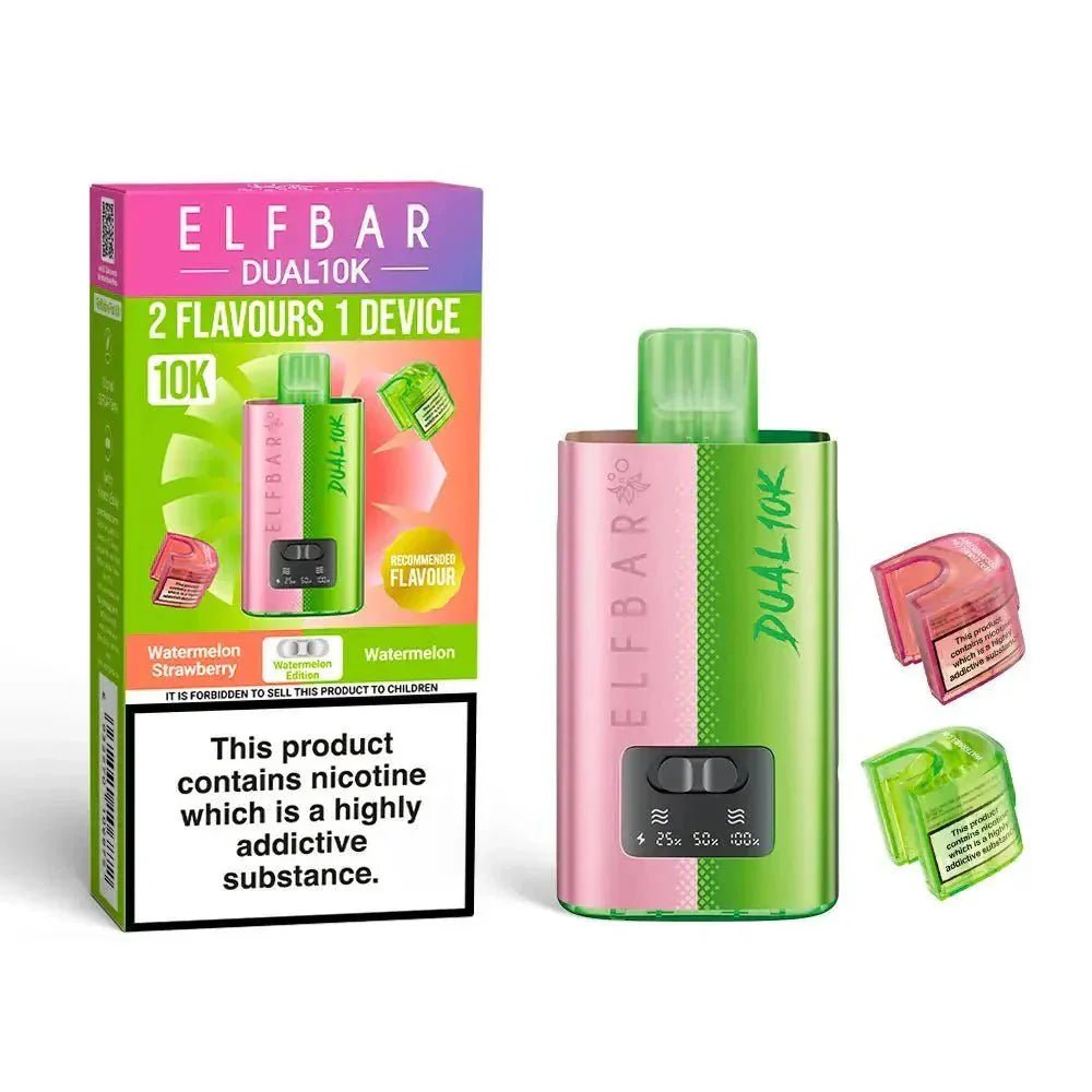 Elf B Dual 10k Pod Vape kit Box of 5 - Watermelon Edition