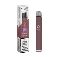 Elf Bar 600 Prefilled Pod Kit Box of 10 - Cherry Cola