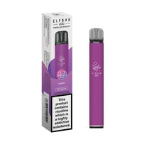 Elf Bar 600 Prefilled Pod Kit Box of 10 - Grape