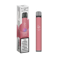 Elf Bar 600 Prefilled Pod Kit Box of 10 - Strawberry Raspberry Cherry Ice
