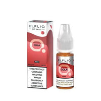 Elf Bar Elfliq 10ml Nic Salt - Box of 10 - Cola