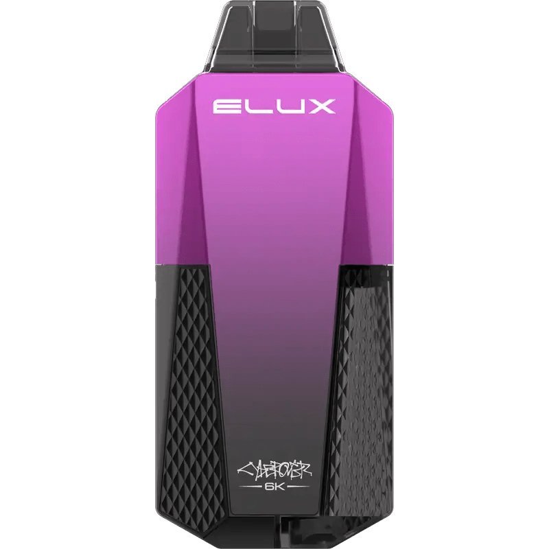 Elux Cyberover 6000 Prefilled Vape Box of 10 - Blueberry Raspberry