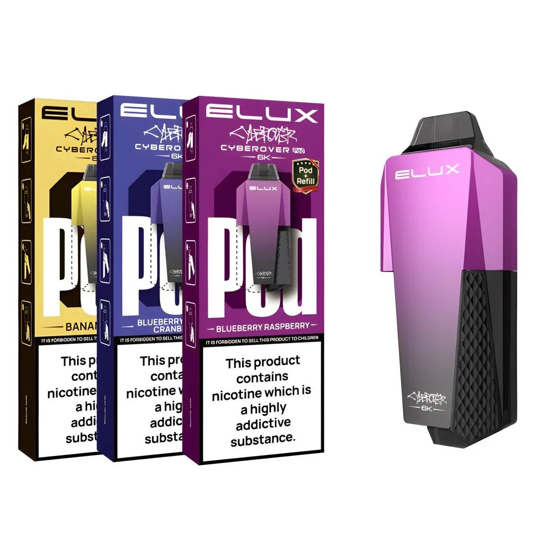 Elux Cyberover 6000 Replacement Pods - Box of 5 - Watermelon Ice
