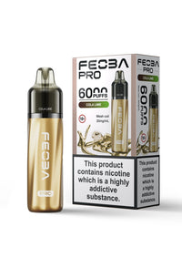 Feoba Pro 6000 Prefilled Pod Kit Box of 5 - Cola Lime