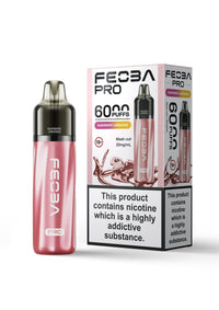 Feoba Pro 6000 Prefilled Pod Kit Box of 5 - Raspberry Lemonade