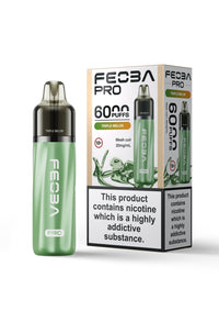 Feoba Pro 6000 Prefilled Pod Kit Box of 5 - Triple Melon
