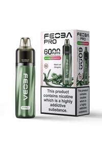 Feoba Pro 6000 Prefilled Pod Kit Box of 5 - Watermeon Raspberry