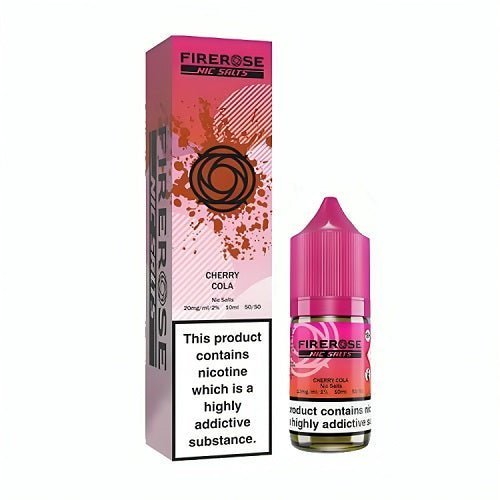 Firerose 5000 10ml Nic Salts E - liquids Box of 10 - Berry Bang