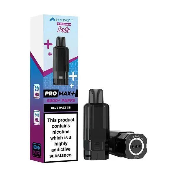 Hayati Pro Max Plus 6000 Prefilled Pods Pack of 5 - Blackberry Raspberry