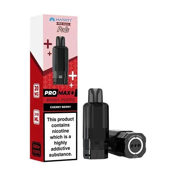 Hayati Pro Max Plus 6000 Prefilled Pods Pack of 5 - Cherry Berry
