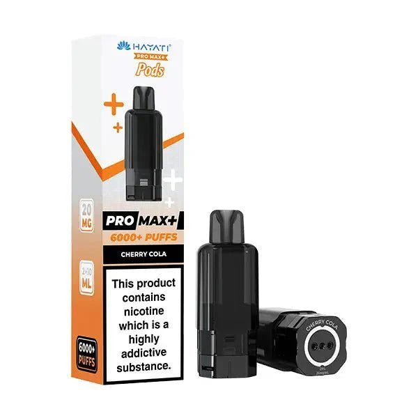Hayati Pro Max Plus 6000 Prefilled Pods Pack of 5 - Cherry Cola